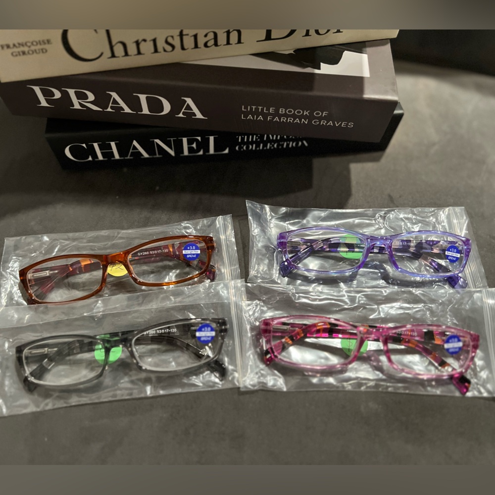 Take all +3.0 reading glasses